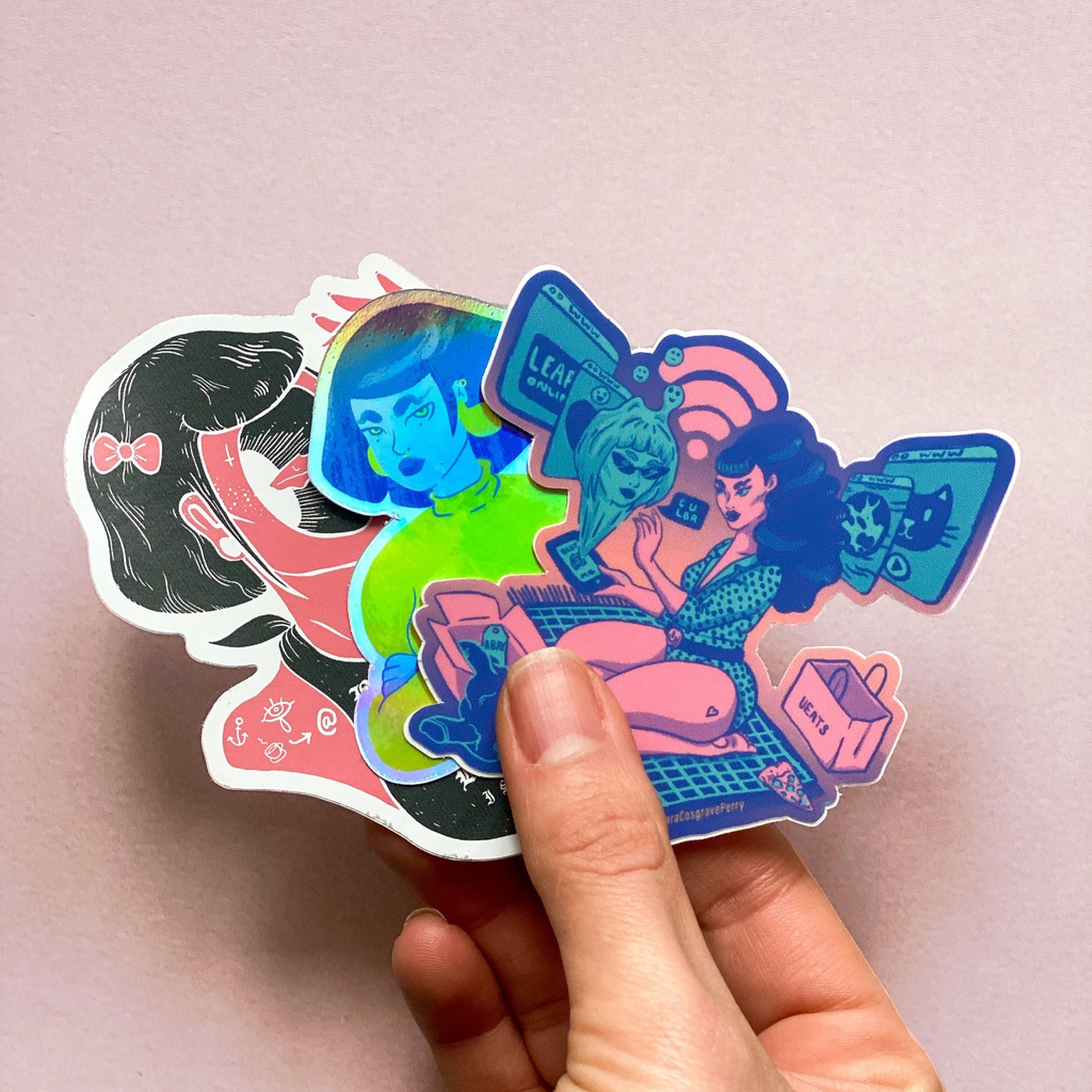 Badass Babes Sticker Pack