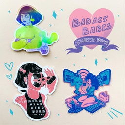 Badass Babes Sticker Pack